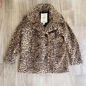 Denim&Supply Animal Print Coat XL
